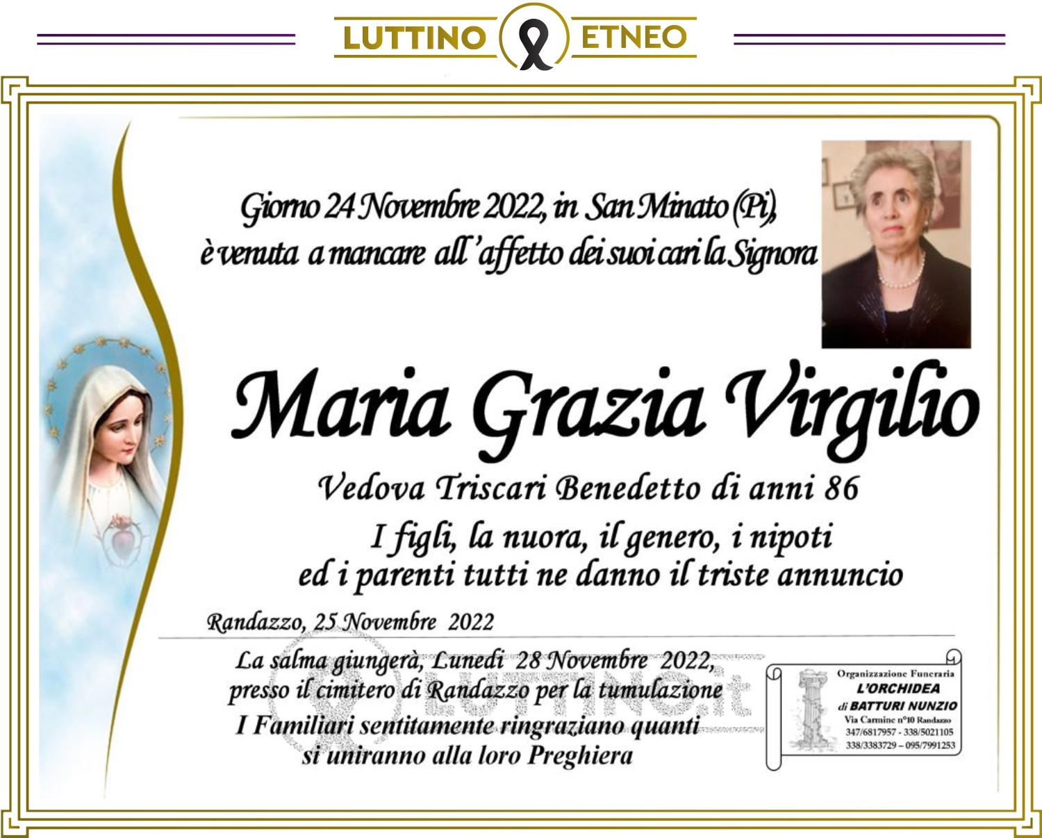 Maria Grazia Virgilio 
